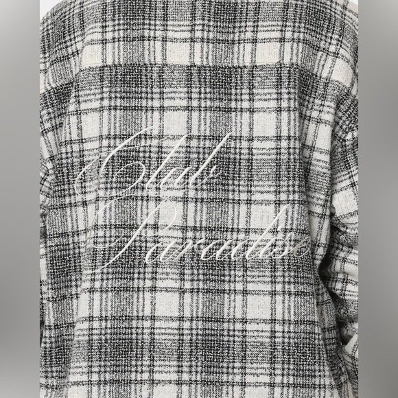 Club Paradise Logo
Script Flannel in Grey - Picture 7 of 8
